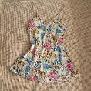 vintage victoria’s secret gold label slip dress